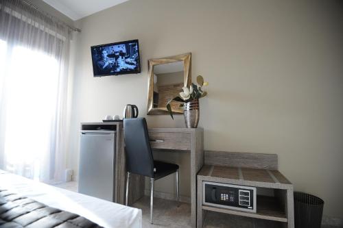 TV a/nebo společenská místnost v ubytování NABRO Resort