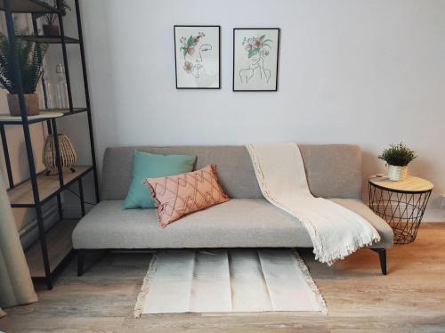 Coin salon dans l'établissement L'escapade