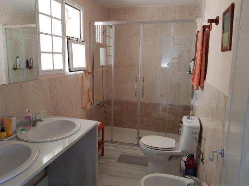 Phòng tắm tại Apartamento Vistas Espectaculares al Mar