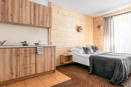 Cama o camas de una habitación en Cubryna