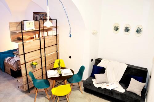Posteľ alebo postele v izbe v ubytovaní Studio apartment Surf by the sea