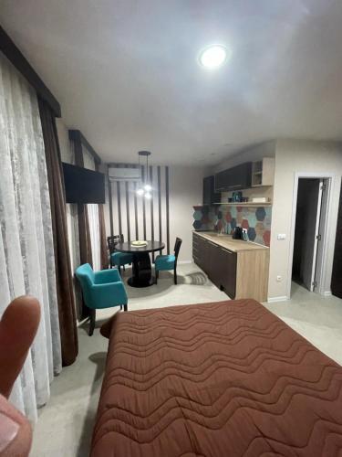 Katil atau katil-katil dalam bilik di Apartmani MiS