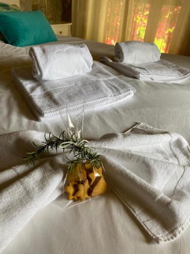 Postel nebo postele na pokoji v ubytování Agroturismo Can Guillo