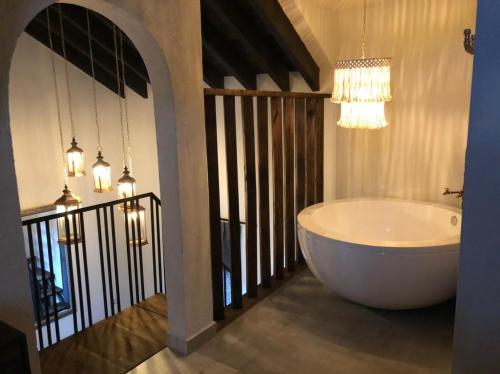 Suites Campestres Montebelloにあるバスルーム