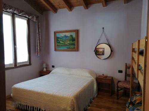 Postel nebo postele na pokoji v ubytování B&B I Viandanti