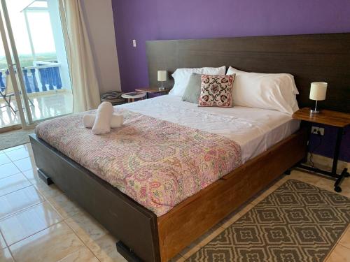 Postel nebo postele na pokoji v ubytování Hotel Eclipse, Playa Coronado