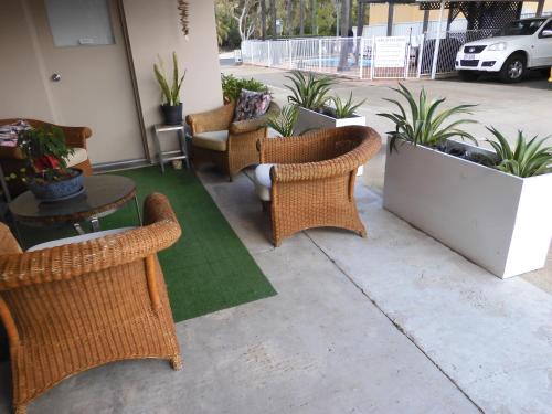 Ruang duduk di Dalby Parkview Motel
