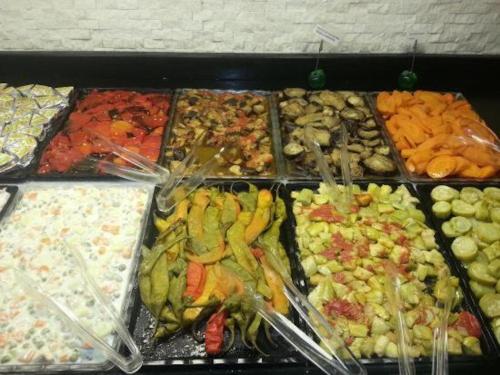 Comida en el hotel o alrededores