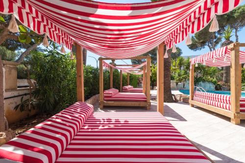 Cama ou camas em um quarto em Villa Piccola by Cassai