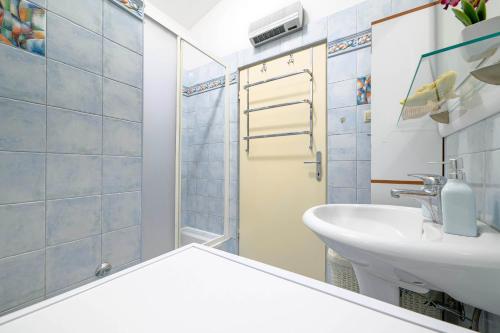 Koupelna v ubytování Apartment Bušac