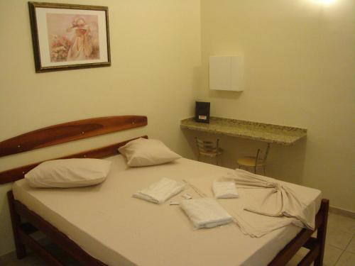 Katil atau katil-katil dalam bilik di Jaguaré Hotel