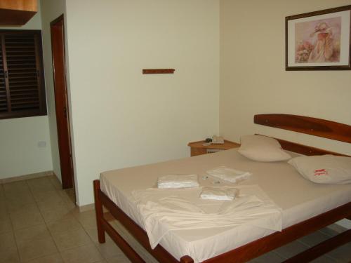 Katil atau katil-katil dalam bilik di Jaguaré Hotel