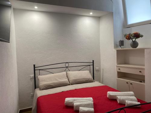 Posteľ alebo postele v izbe v ubytovaní La Maison dello zio