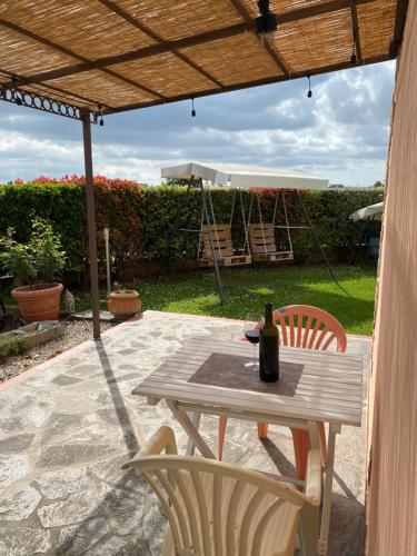 Zahrada ubytování CASA ALBERELLO