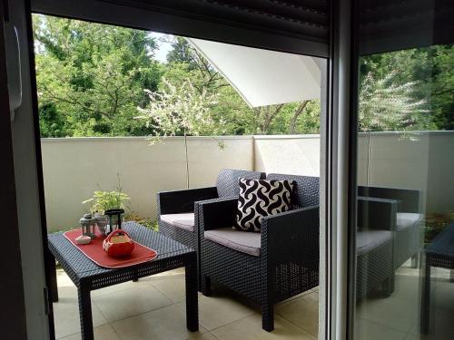 Prostor za sedenje u objektu Jasna Apartman
