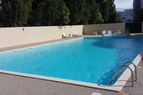 Studio, terrasse, piscine, plage, Les Minimes