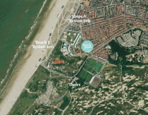 Een luchtfoto van Beach House For You - Luxe verblijf, 5 min van het strand