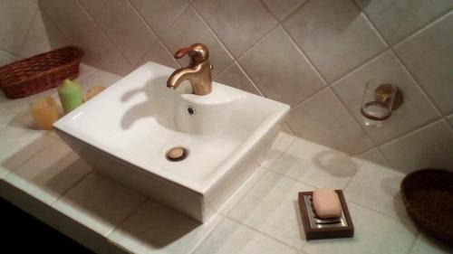 Kúpeľňa v ubytovaní La Casa di Pietra