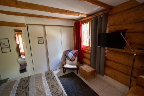 TV a/nebo společenská místnost v ubytování Le Gite de Briey