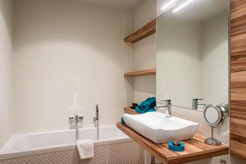 Koupelna v ubytování Adamas B&B