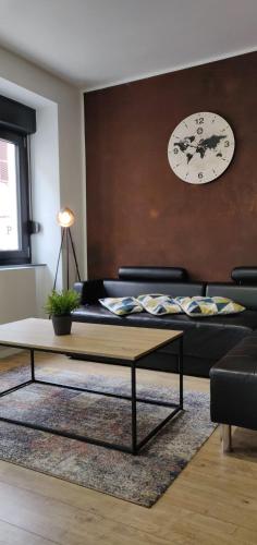 Posezení v ubytování L'Estrade, appartement de standing en hyper-centre