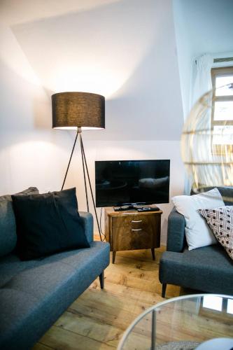 Apartment Aussee- Hallsatt Salzherrenhof- Küche, WLAN, Netflix