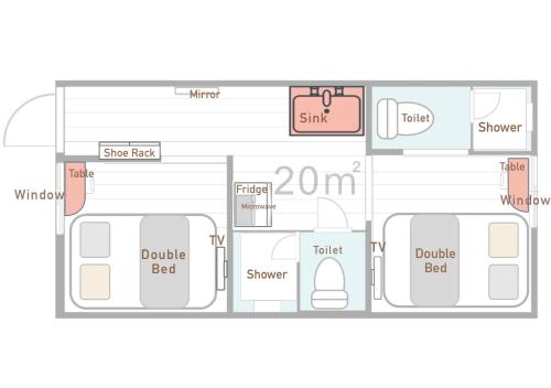Gallery image of SHINJUKU WARM HOUSE in Tokyo