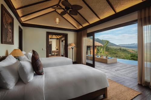 Landskap semula jadi dekat dengan resort