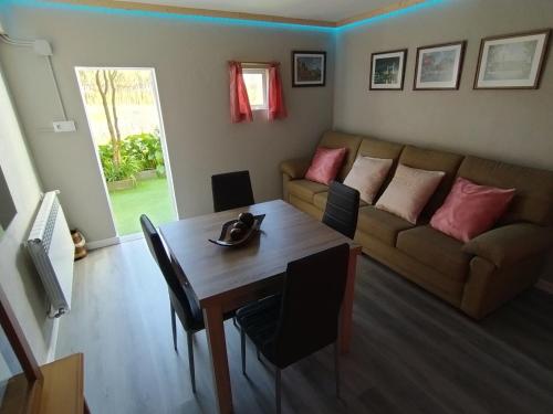 A seating area at Casa Dana