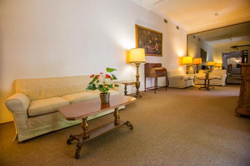 Χώρος καθιστικού στο HG Hotel Cappelli