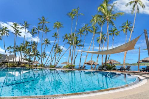 Bazén v ubytování Shangri-La Yanuca Island, Fiji nebo v jeho okolí