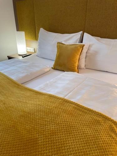 Aparthotel Bergtraumにあるベッド