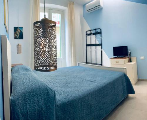 Ένα ή περισσότερα κρεβάτια σε δωμάτιο στο Casa Vacanze RoSa