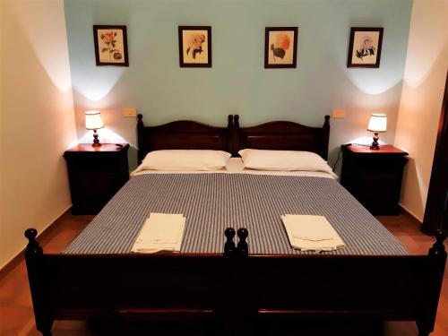 Postel nebo postele na pokoji v ubytování Agriturismo Malpasso
