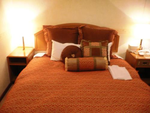 Katil atau katil-katil dalam bilik di Hotel Villa Kuretake