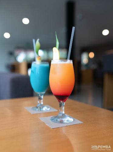 Nápoje v ubytování Pemba Express Hotel