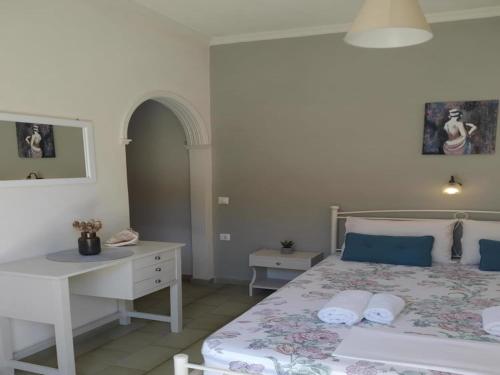 Postel nebo postele na pokoji v ubytování Rio Grande Rooms