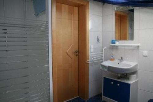 Koupelna v ubytování Ferienwohnungen Altmann Steffi und Herbert