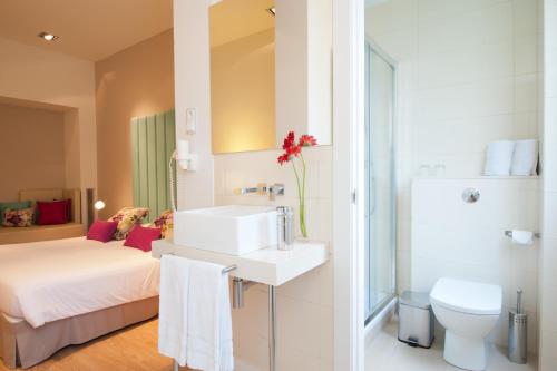 Koupelna v ubytování BacHome Terrace B&B
