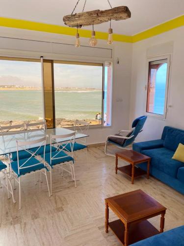 2 bedrooms appartement at Bouznika 20 m away from the beach with sea view shared pool and furnished 