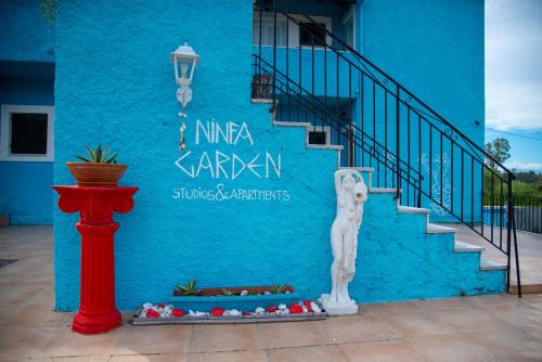 Balkón nebo terasa v ubytování Ninfa Garden Corfù