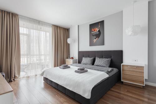 White Apartment in 12 Floor, Odesa, Ucraina