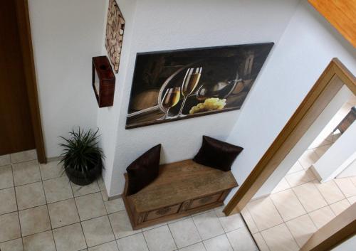 Ruang duduk di Bachmeier's Gasthaus Traube Niederfell
