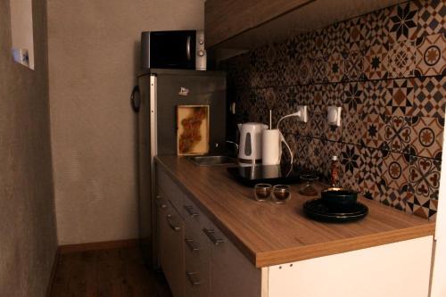 Kuchyň nebo kuchyňský kout v ubytování Apartment Sirius Kopaonik