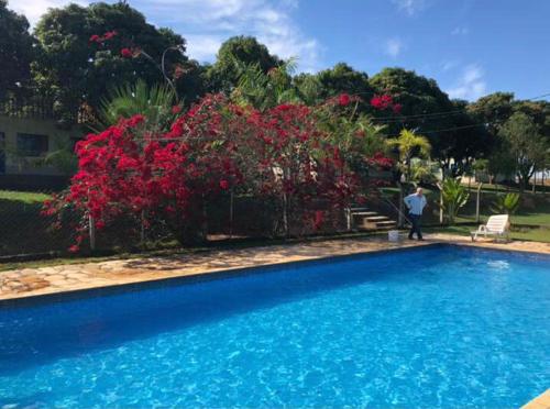 A piscina em ou perto de Pousada Dos Ypês