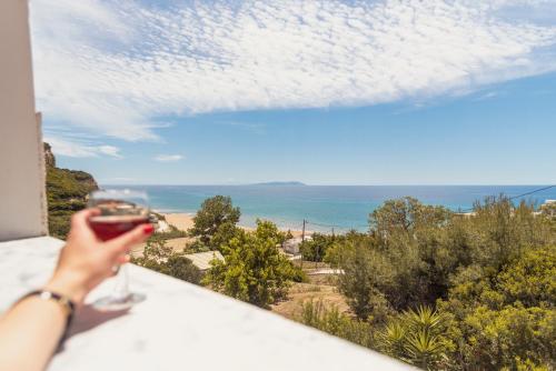 Landskap semula jadi dekat dengan apartmen