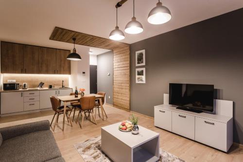Dapur atau dapur kecil di ARIETES MARMONT Resort