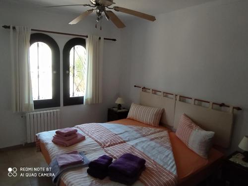 Postel nebo postele na pokoji v ubytování Casa Birgid