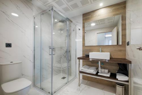 Koupelna v ubytování TH Apartments by Como en Casa