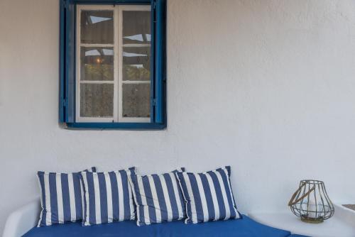 Ruang duduk di Villa Frakosykia